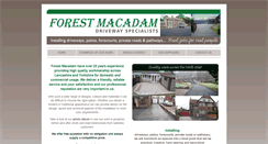 Desktop Screenshot of forestmacadam.co.uk